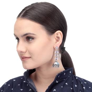 Pink Bridal Plain Danglers Drops 3