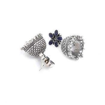 Blue Bridal Plain Danglers Drops 3