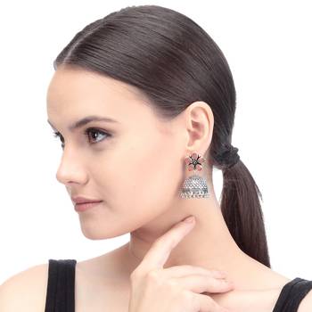Brown Casual Plain Danglers Drops 3