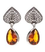 Yellow Bridal Plain Danglers Drops