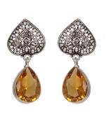 Yellow Festival Plain Danglers Drops