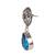Blue Wedding Plain Danglers Drops