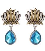 Blue Festival Plain Danglers Drops