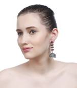 Brown Plain Party Danglers Drops