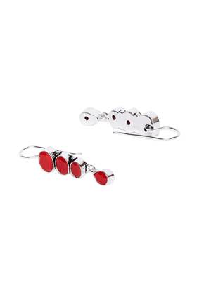 Silver Festival Plain Danglers Drops 4