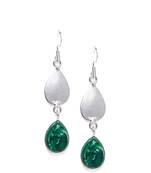 Silver Wedding Plain Danglers Drops