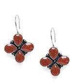 Orange Bridal Plain Danglers Drops