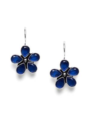 Blue Plain Party Danglers Drops 2