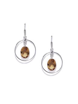 Yellow Plain Party Danglers Drops 2