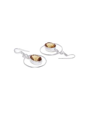 Yellow Plain Party Danglers Drops 3