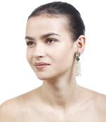 Gold Kundan Bridal Danglers Drops