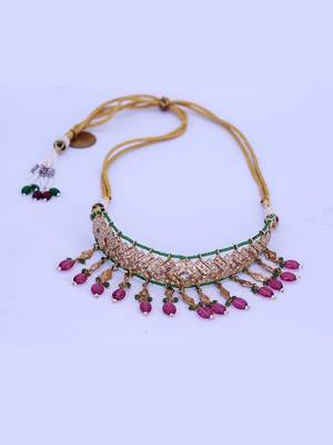 Gold sapphire   necklaces 1
