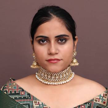 white kundan wedding necklace-sets 1