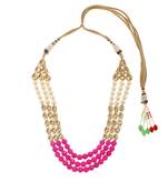 Pink Bridal Plain Necklace Sets
