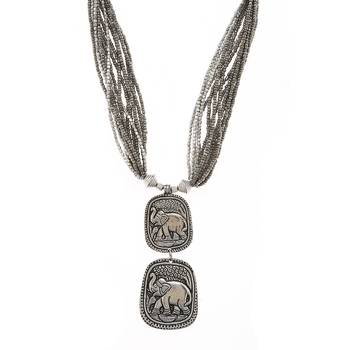 Silver Plain Casual Necklaces 3