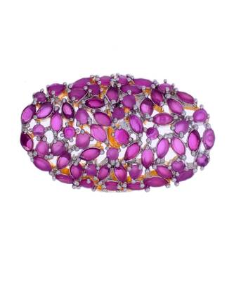 Silver With Diamond Stylish Ring 1