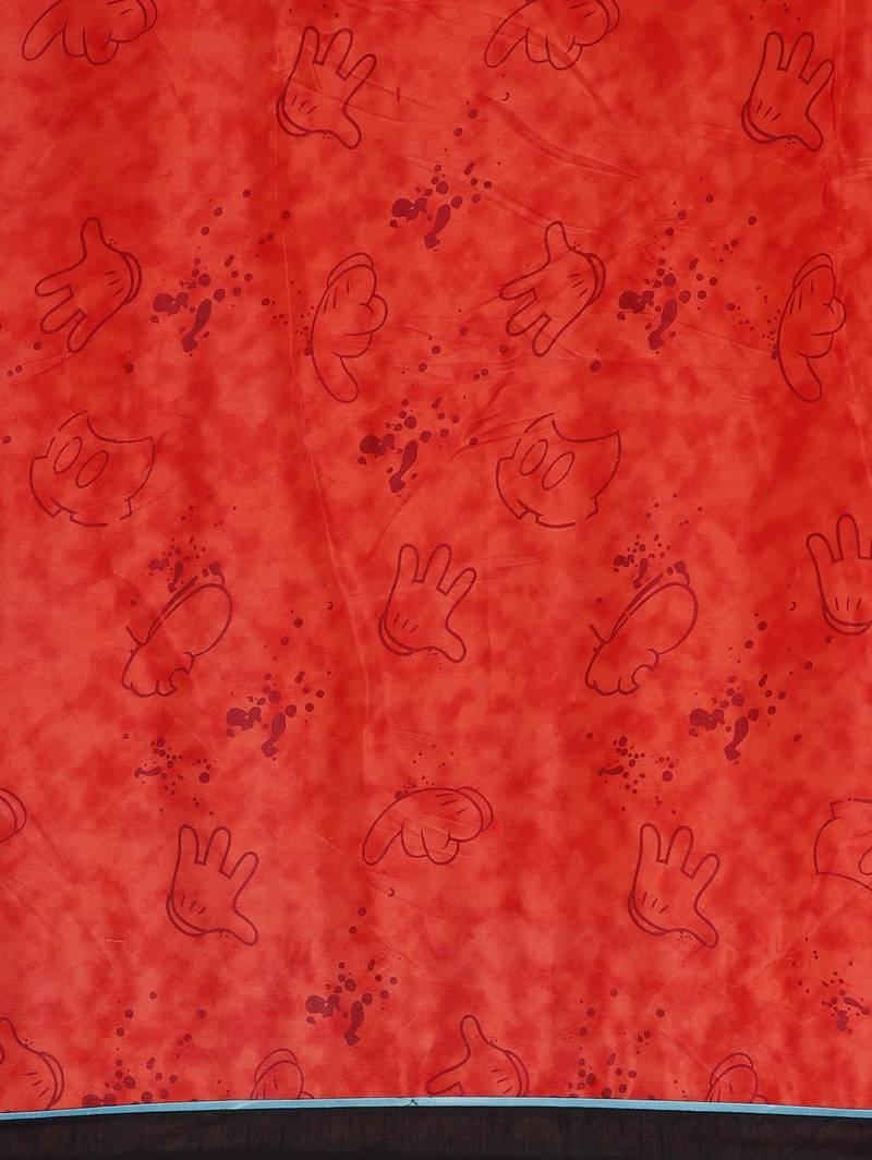 CLASSICATE fom the house of The Chennai Silks Women's Red Georgette Saree With Blouse