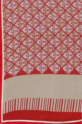 CLASSICATE fom the house of The Chennai Silks Women's Multicolor Bhagalpuri Saree With Blouse 4