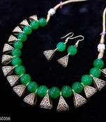 Green necklaces