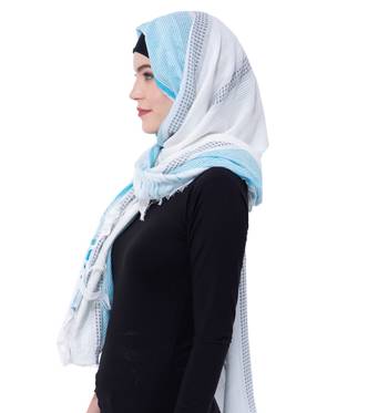 Ruqsar Tassels of life Head Scarf hijab 2