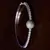 Rhodium Plated CZ Stone and Diamond Embellished Light Weight Bracelet