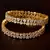 Diamond Embellished Gold Plated Brass Made Bangles for Women