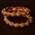 Ruby and Kundan Stone Embellished Gold Plated Temple Worked Bangles