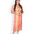 Off White & Orange Marble Bandhej Kota Silk Kurta With Gota Patti