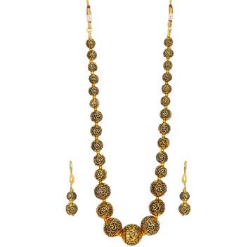 Gold Alloy Necklace Sets 1