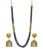 Blue Onyx Necklace Sets