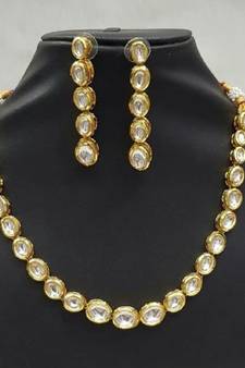 Gold Kundan Necklace Sets