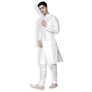Svanik Men's Classic Long Kurta 2