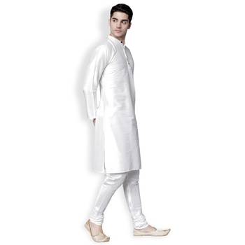 Svanik Men's Classic Long Kurta 4