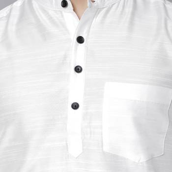 Svanik Men's Classic Long Kurta 5