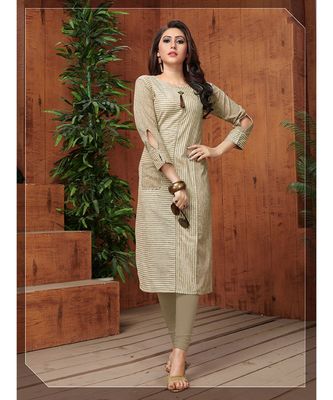 designer khadi kurtis