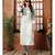 White Khadi Cotton Fancy Designer Kurtis