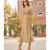 Beige Cotton Fancy Designer Kurtis