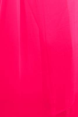 Pink plain faux georgette saree with blouse 5