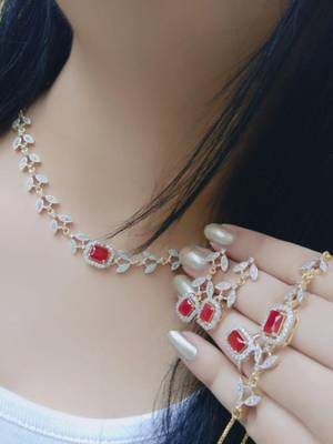 Gold necklaces 1
