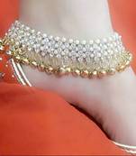 Gold anklets