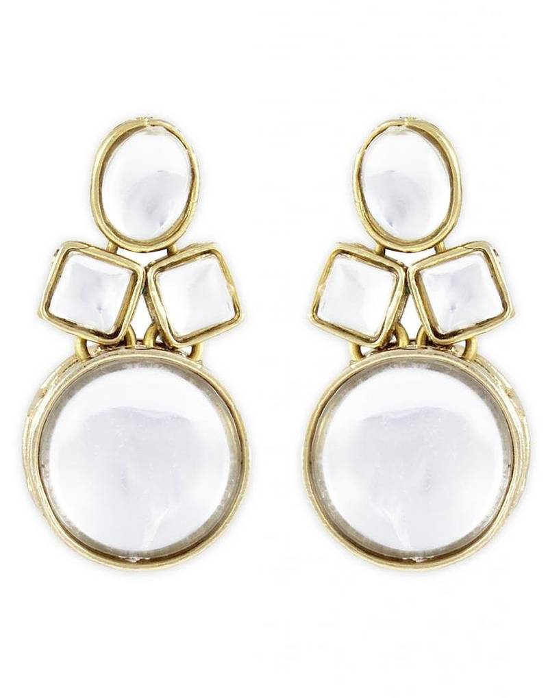 Karatcart Golden Non Precious Metal Dangle & Drop Earing For Women