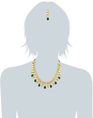 Karatcart 22K Goldplated Antique Origins Kundan 1