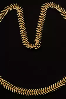 Gold necklaces 24" - bridal jewellery