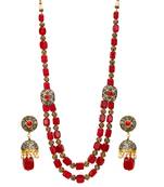 Pink Onyx Necklace Sets