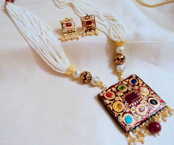 Multicolor Pearl Necklace Sets 2