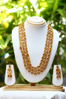 Mulitlayer kundan gold necklace set 1