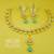 Turquoise Kundan Gold Plated Necklace Set