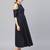 Navy Cold Shoulder Dress