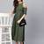 Olive Cold Shoulder Dress