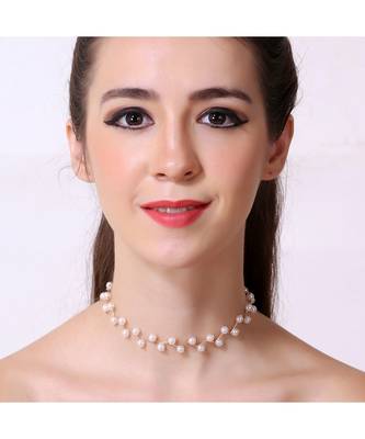 Pearl Choker Necklace 3